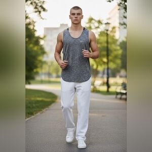 Nike Men's Size XL Work Our Running Tank Top Gym Performance Drifit Shirt NWT